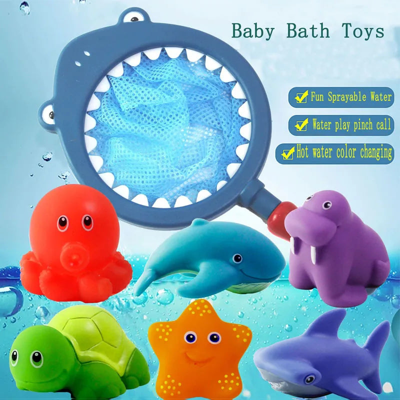 Ocean Bath Toy Set 🐳