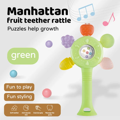 Fruit Teether Rattle Toy 🍓