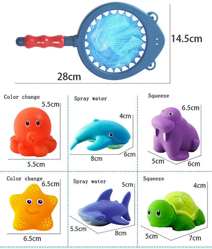 Ocean Bath Toy Set 🐳