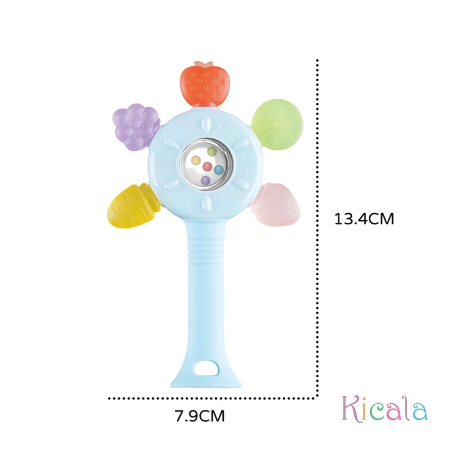 Fruit Teether Rattle Toy 🍓