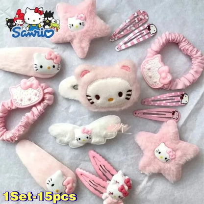 Hello Kitty Hair Accessories Set 🎀