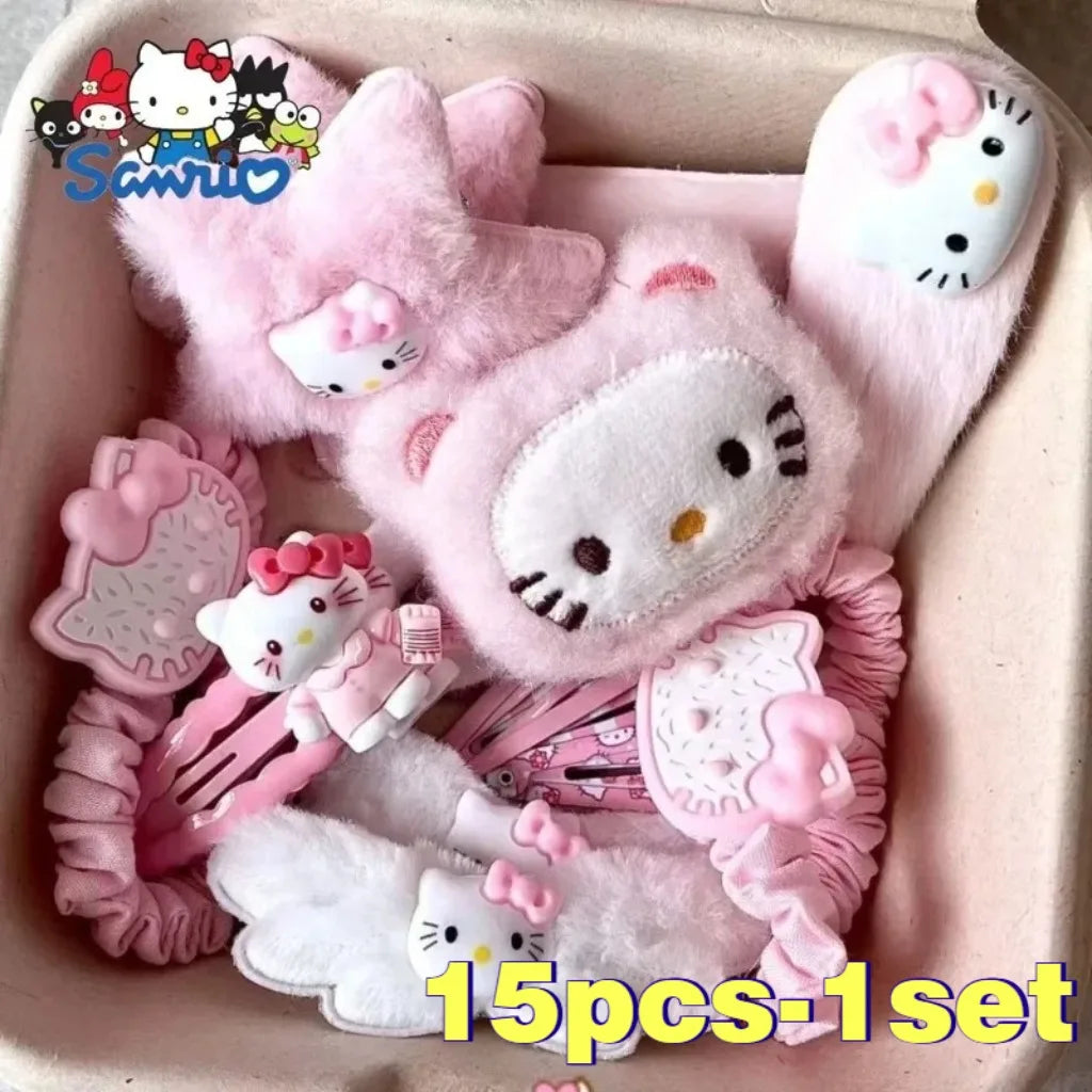 Hello Kitty Hair Accessories Set 🎀